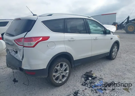 2014 Ford Escape Titanium from USA, damaged, VIN 1FMCU0J97EUB73606